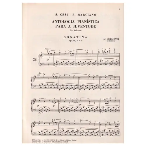 Antologia Pianistica - Vol.2