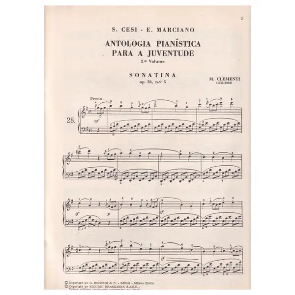 Antologia Pianistica - Vol.2
