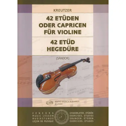 42 Etuden Oder Capricen fur violine