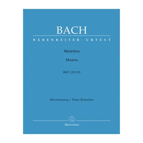Motetten - BWV 225-230 - Piano Reduction