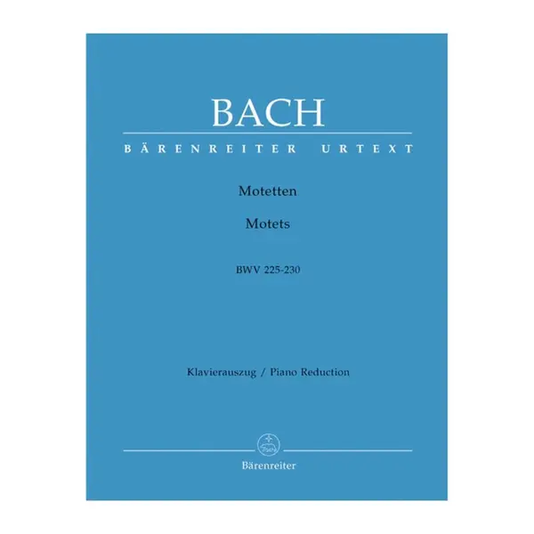 Motetten - BWV 225-230 - Piano Reduction