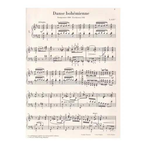 Douze Etudes -  Urtext