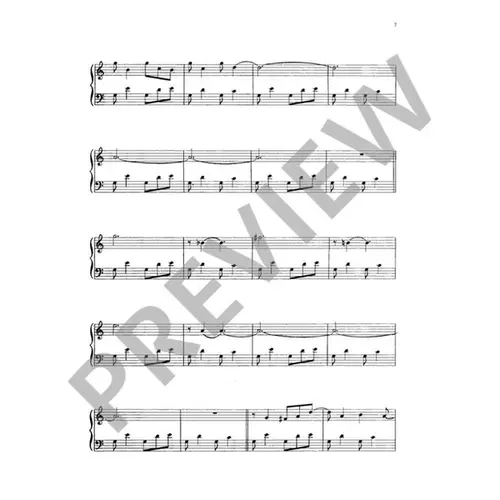 Children's songs - 20 pieces for keyboard
