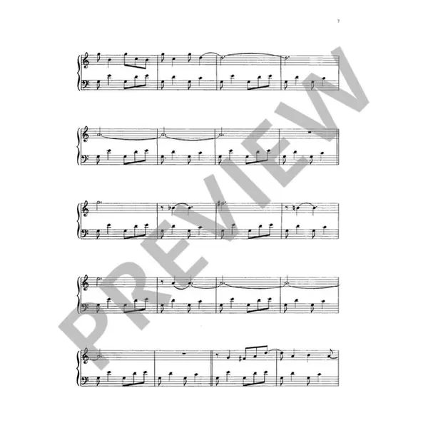 Children's songs - 20 pieces for keyboard