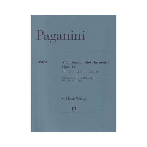 60 Variations on Barucabà op. 14 for Violin and Guitar