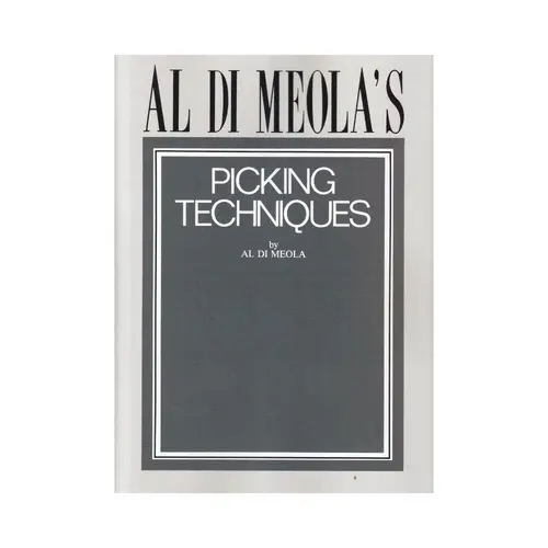 Al Di Meola`S Picking Techniques