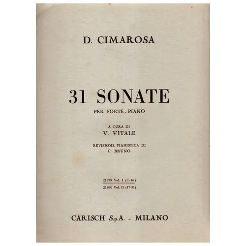 31 Sonate per forte-piano - Vol.1 (N. 1-16)