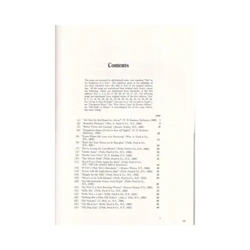 Stephen Foster Song Book