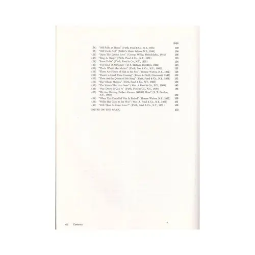 Stephen Foster Song Book