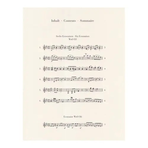 Ecossaisen - Urtext