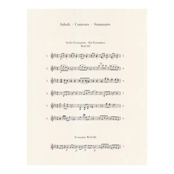 Ecossaisen - Urtext