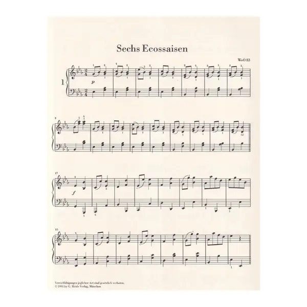 Ecossaisen - Urtext