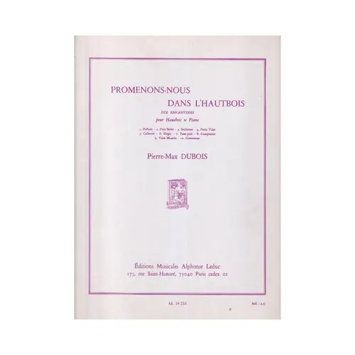 Promenons-Nous Dans L`Hautbois