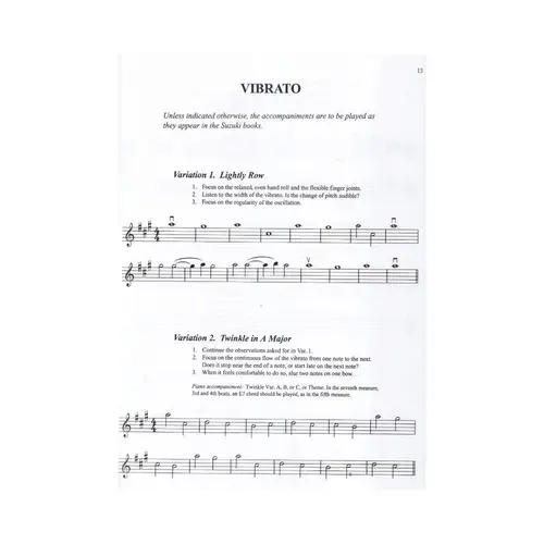 77 Variations On Suzuki Melodies - Violin
