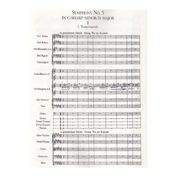 Symphonies Nos. 5 E 6 In Full Score
