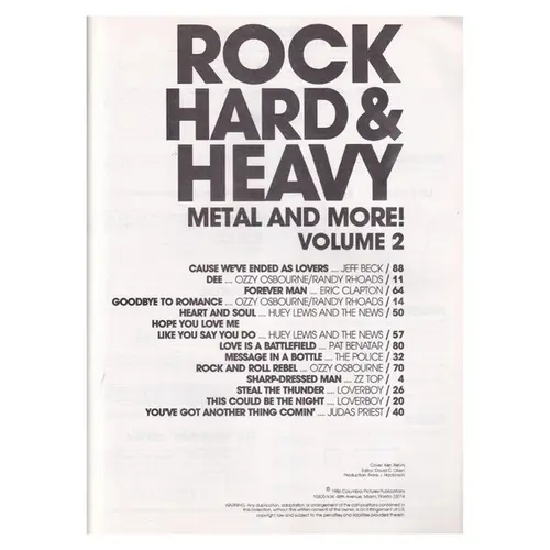 Rock, Hard And Heavy - Metal And More! - Vol.2