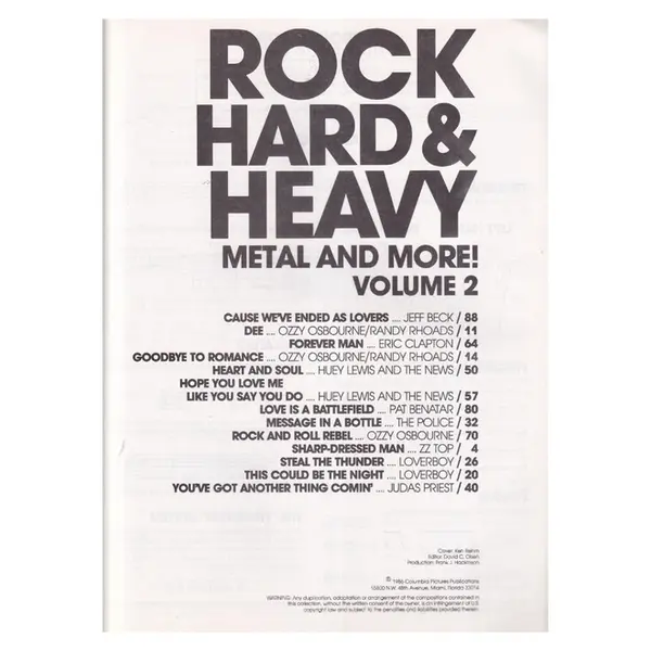Rock, Hard And Heavy - Metal And More! - Vol.2