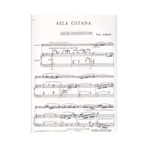 Alla Gitana