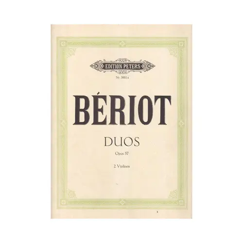 3 Duos Concertantes - Op.57