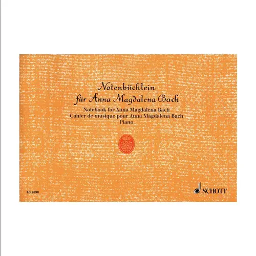 Notenbuchlein Fur Ana Magdalena Bach