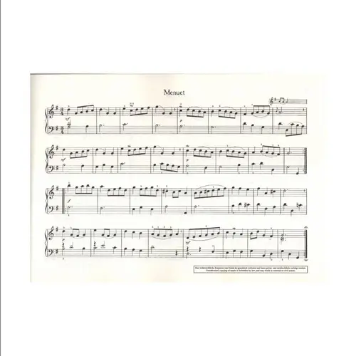 Notenbuchlein Fur Ana Magdalena Bach