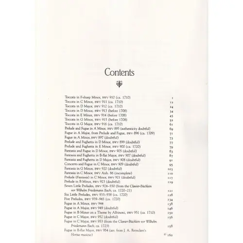 Miscellaneous Keyboard Works (Toccatas,Fugues And Other Pieces)