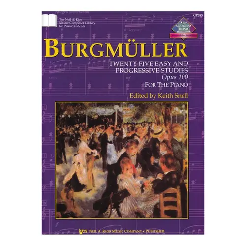 Twenty-Five Easy And Progressive Studies - Op.100