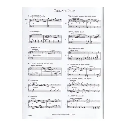 Twenty-Five Easy And Progressive Studies - Op.100