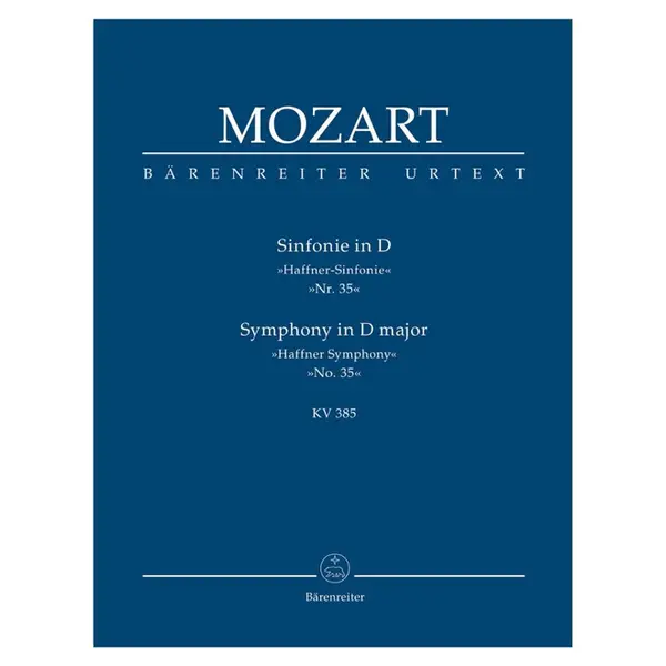 Sinfonie In D - Kv 385 - Haffner - Sinfonie - Study Score