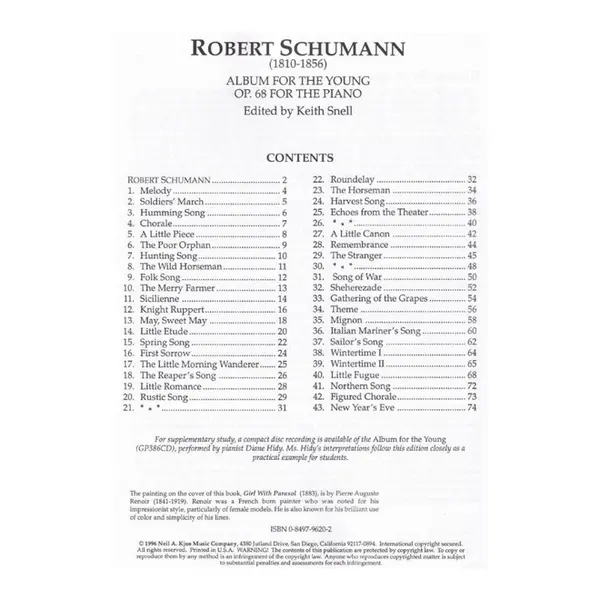 Album For The Young - Op.68