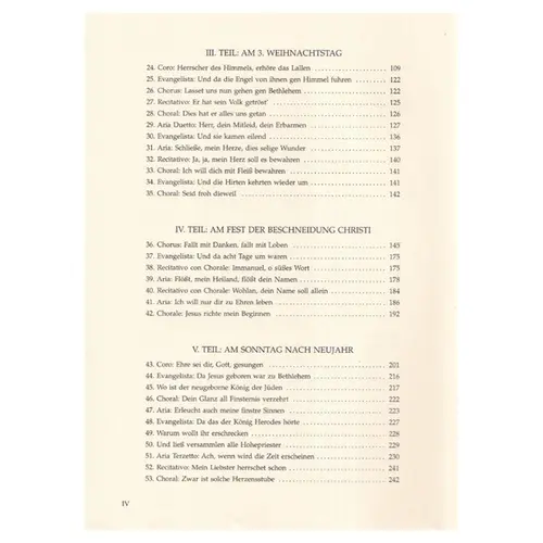 Christmas Oratorio BWV 248 - Study Score