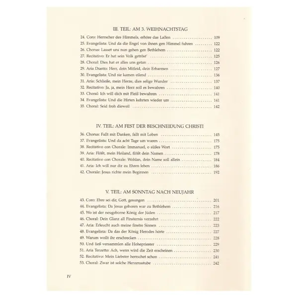 Christmas Oratorio BWV 248 - Study Score