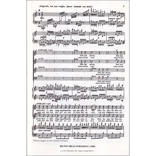 Choral Fantasy Op.80 - choral score