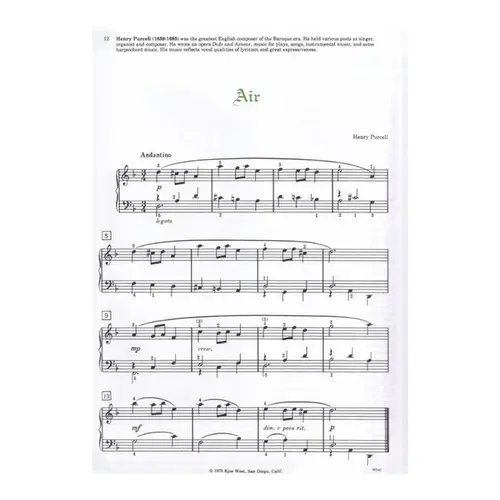 Easy Piano Classics (Rev. Bastien)