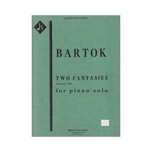 Two Fantasies For Piano
