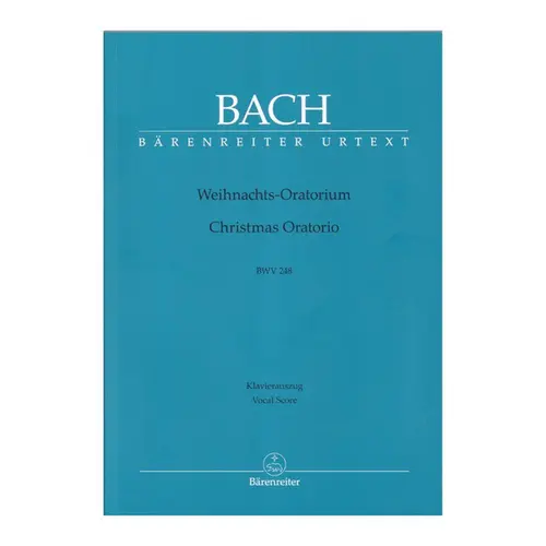 Christmas-Oratorio - BWV 248 - vocal score Urtext