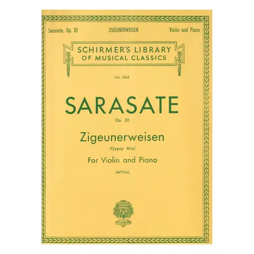 Zigeunerweisen ( Gypsy airs) Op.20 for violin and piano