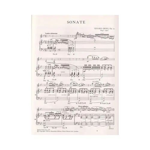Sonata G Major - Op.13 Violino