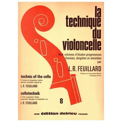 La Technique Du Violoncelle - Vol.8