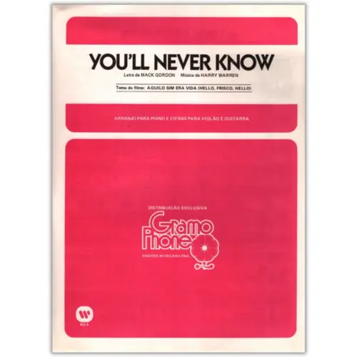 You`Ll Never Know
