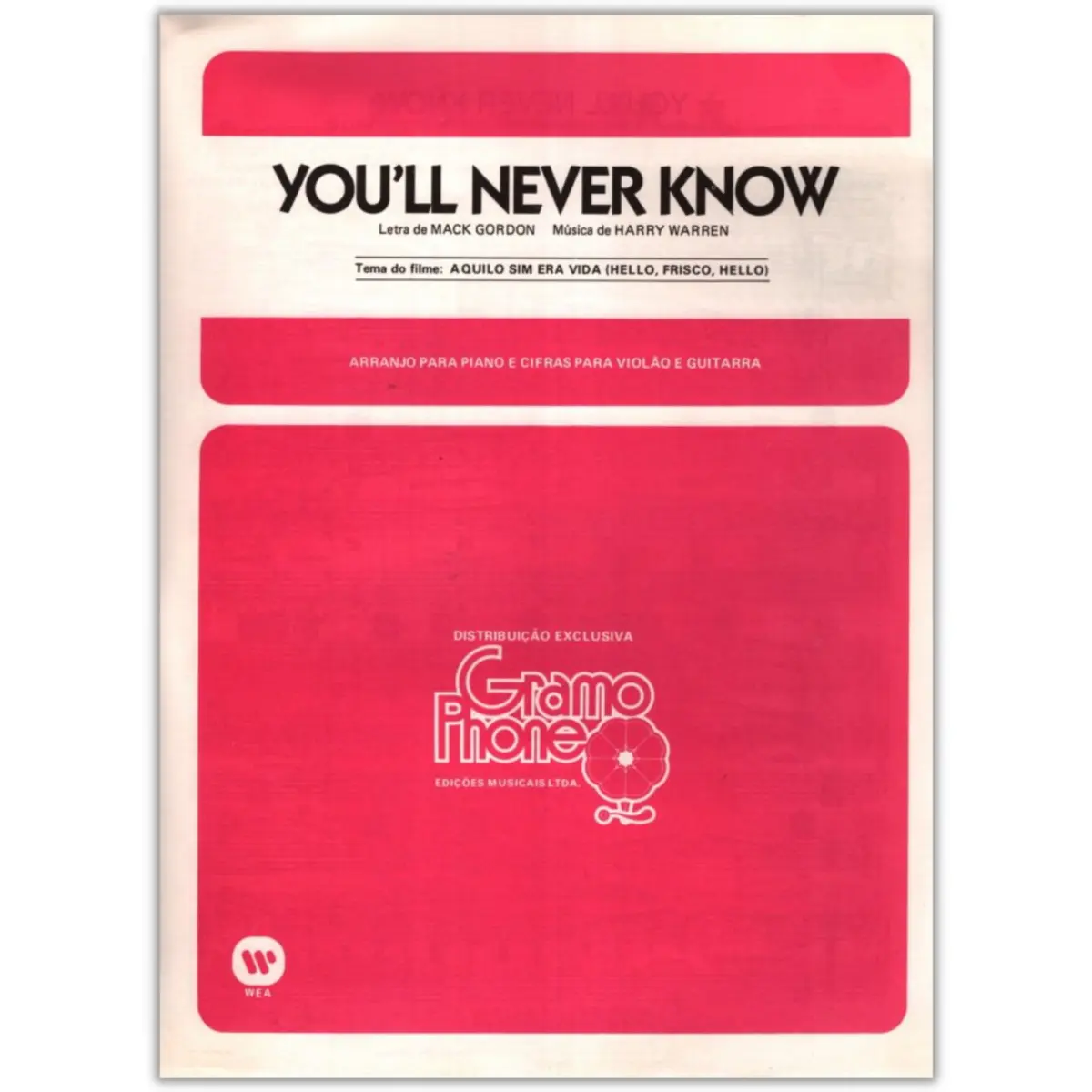 You`Ll Never Know