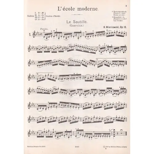 L´ Ecole Moderne - Op.10