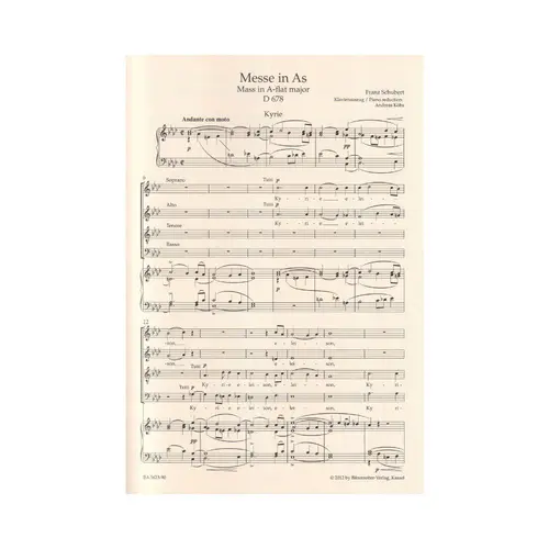 Mass in A-flat major D 678