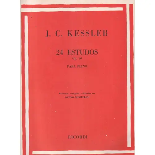 24 Estudios Op.20 (Mugellini) - Edição Antiga