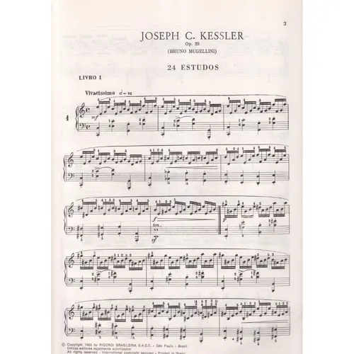 24 Estudios Op.20 (Mugellini) - Edição Antiga