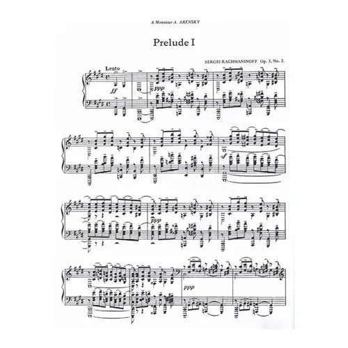 The Piano Works Of Rachmaninoff Vol.I - Preludes Op.3 N.2 / Op.23 / Op.32