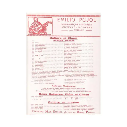 Menuet II (Pujol 1110)