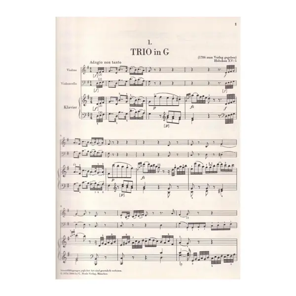 Klavier-Trios Vol.2  - Urtext