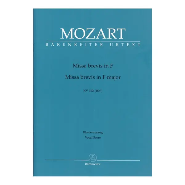 Missa Brevis In F Major - Kv 192 (186 F)