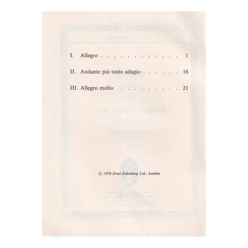 Symphony G Minor   Op.6 N.6